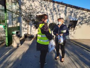 Zahvala prostovoljcem za razdeljevanje mask 5